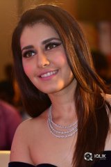 Rashi Khanna At Jai Lava Kusa Movie Audio Release Press Meet